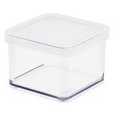 Rotho loft bewaardoos 0.5l wit transparant