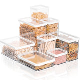 Rotho loft bewaardoos 0.5l wit transparant