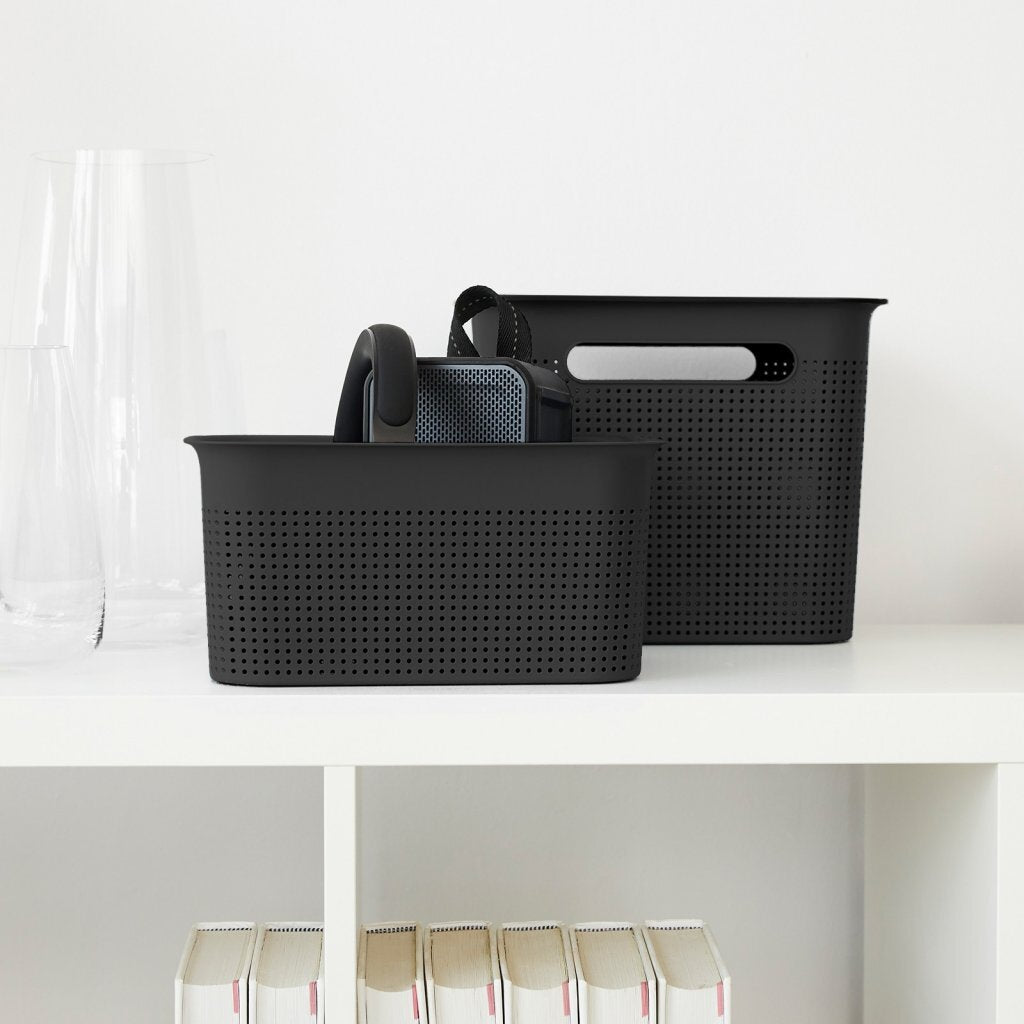 Rotho brisen opbergmand 26.2x18x13 cm 4.5l antraciet