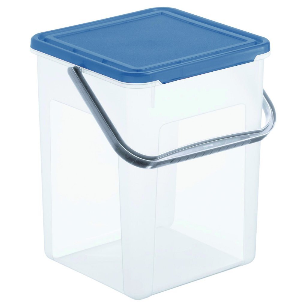 Rotho Wäschpulverbox 5 kg 9 l Horizontblau | 2 stk