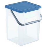 Rotho Wäschpulverbox 5 kg 9 l Horizontblau | 2 stk