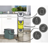 Rotho albula afvalscheidingsprullenbak 25l lime groen