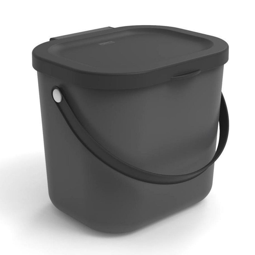 Rotho bioavfallskärl 6 l albula antracit