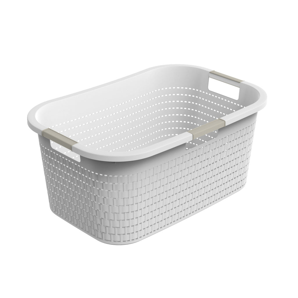Rotho Basket Basket 40L Country White