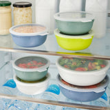 Rotho tresa schaal + deksel 1.02l horizon blauw