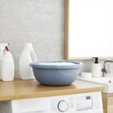Rotho daily washing up sink round 34cm 6l blue