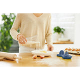 Rotho shaker med press 1 l loft horisont blå | 2 st