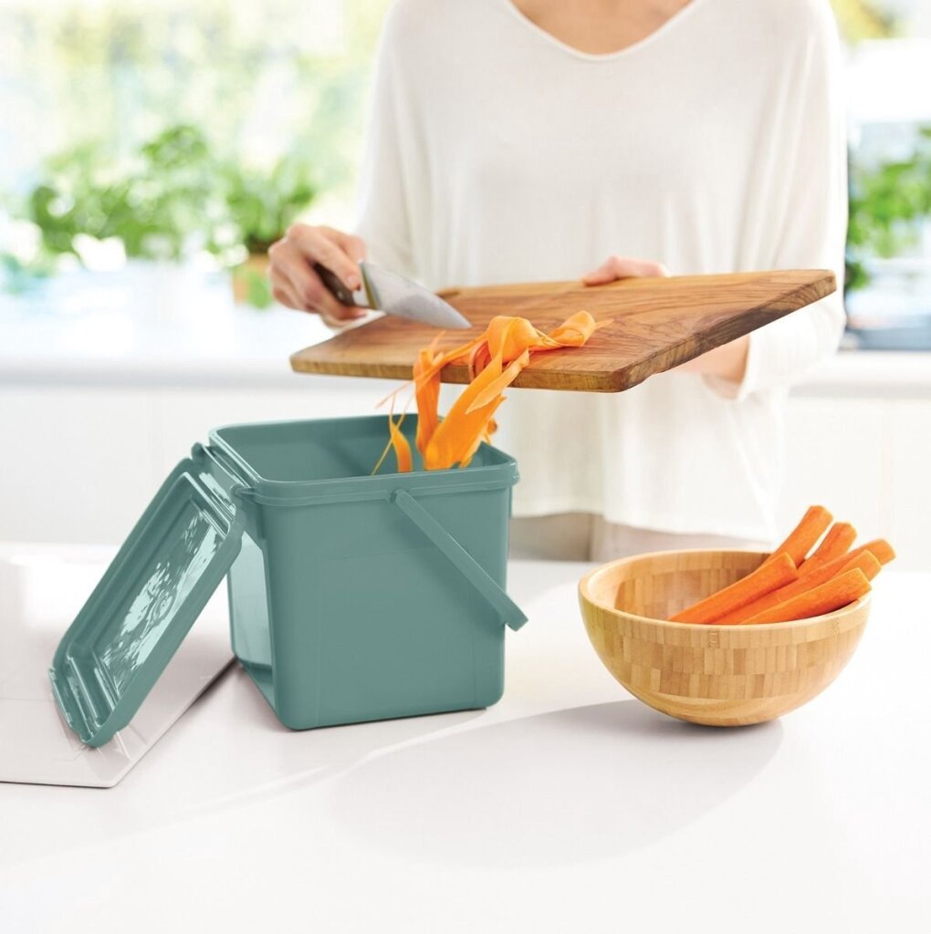 Rotho affaldsspand 4,5 l bio mistelten grøn | 2 stk