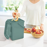 Rotho bio afvalemmer 9l mistletoe groen