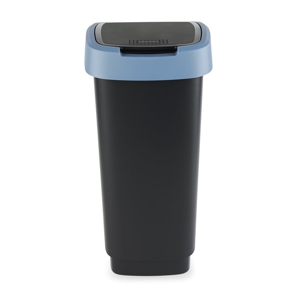 Rotho Twist Waste Bin 25l Horizon Blue