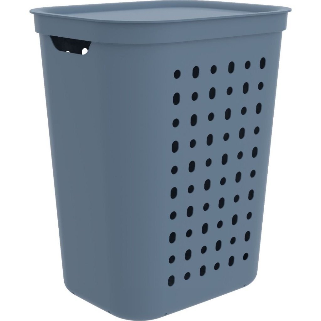 Rotho jona laundry basket 55l horizon blue