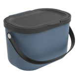 Rotho Albula bio waste bin 3.2l blue