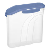 Rotho fresh bewaar-strooidoos 2.2l horizon blauw transparant