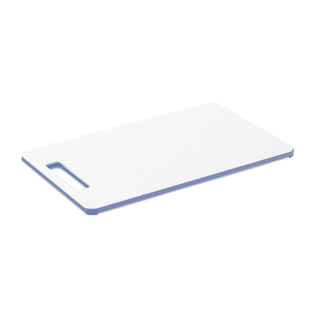 Rotho Caruba Schneidebrett 25x15x0,9 cm weißer Horizont Blau
