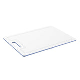 Rotho Caruba Schneidebrett 34x25x0,9 cm weißer Horizont Blau