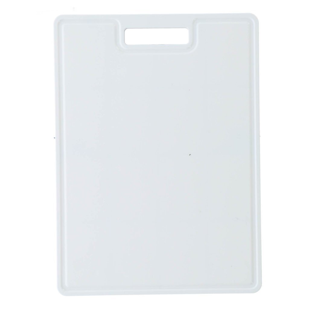 Rotho Caruba Schneidebrett 34x25x0,9 cm weißer Horizont Blau