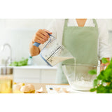 Copo medidor Rotho loft 1,2l horizonte azul transparente