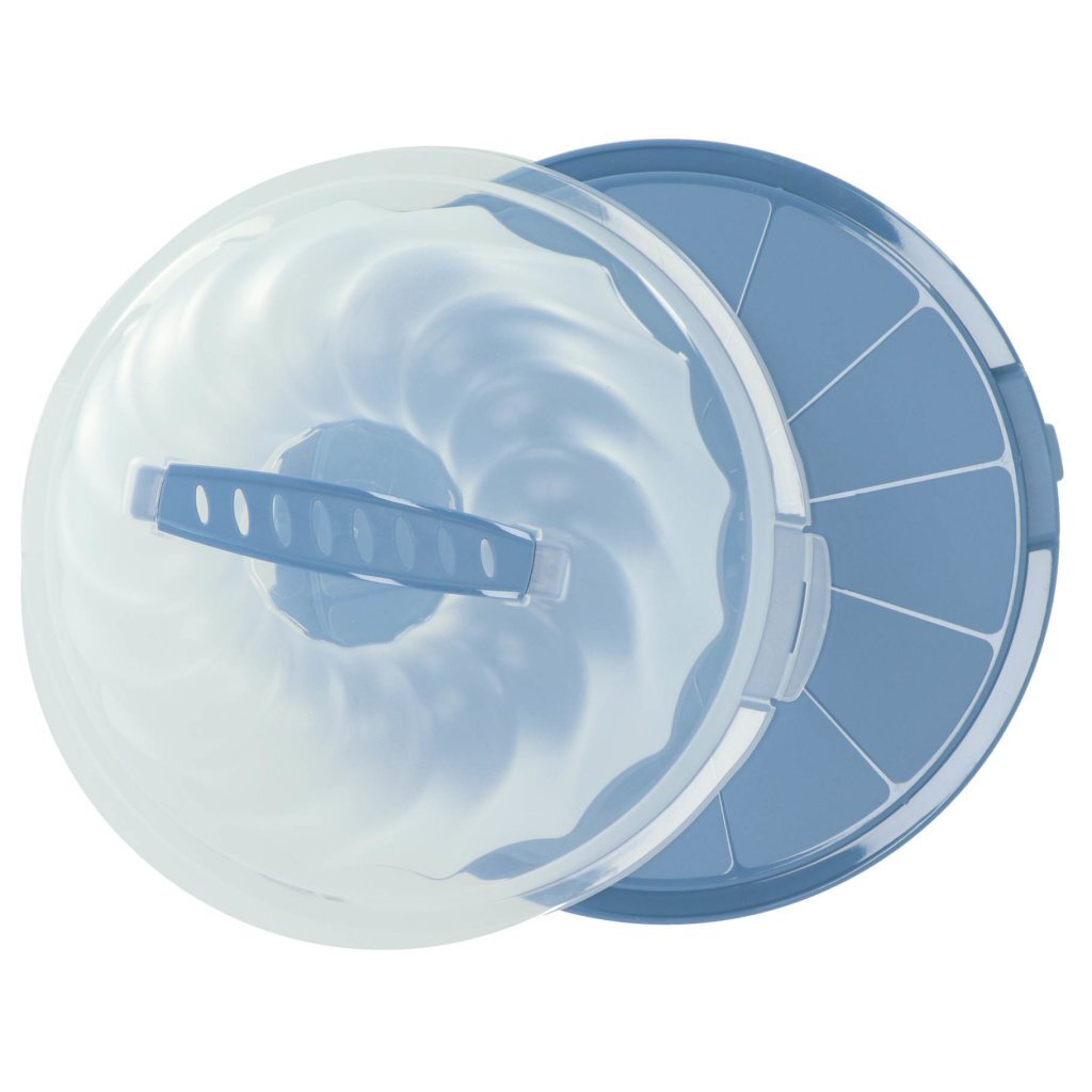 Rotho Gugelhupf Fresh Cakeoos Turban Horizon Blue Transparent
