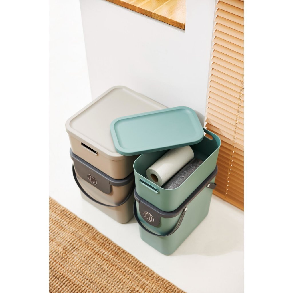 Rotho albula storage box 12l mistletoe green