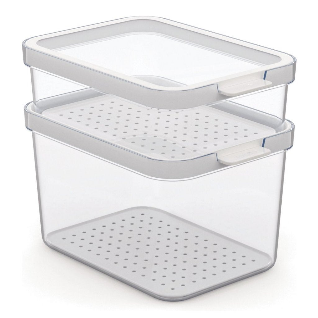 Organizátor ledničky Rotho Cauma Set Lednic 1,2L + 2,15 l Transparent