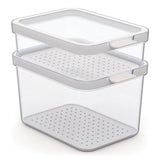Organizátor ledničky Rotho Cauma Set Lednic 1,2L + 2,15 l Transparent