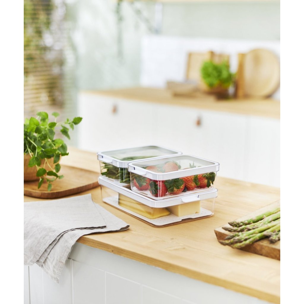 Rotho Cauma Set Fridge Organizer 2.6l + 2x1.2l transprant