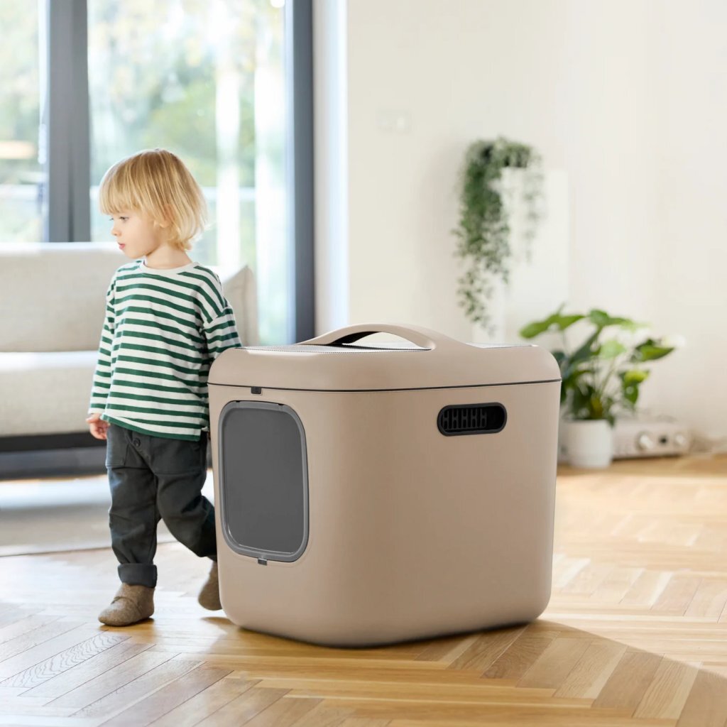 Rotho Mypet Biala xl Kattenbak 61.4x49.2x57,6 cm bež