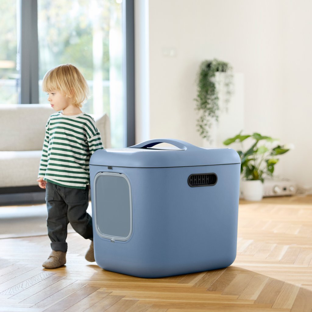 Rotho Mypet Biala XL litter box 61.4x49.2x57.6 cm blue