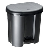 Rotho pila pedaalemmer afvalscheider 2x10l zwart