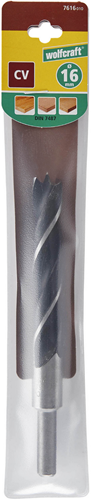 Wolfcraft Wood Drill Bit | CV | ø16 x 160mm | 1 piece - 7616010