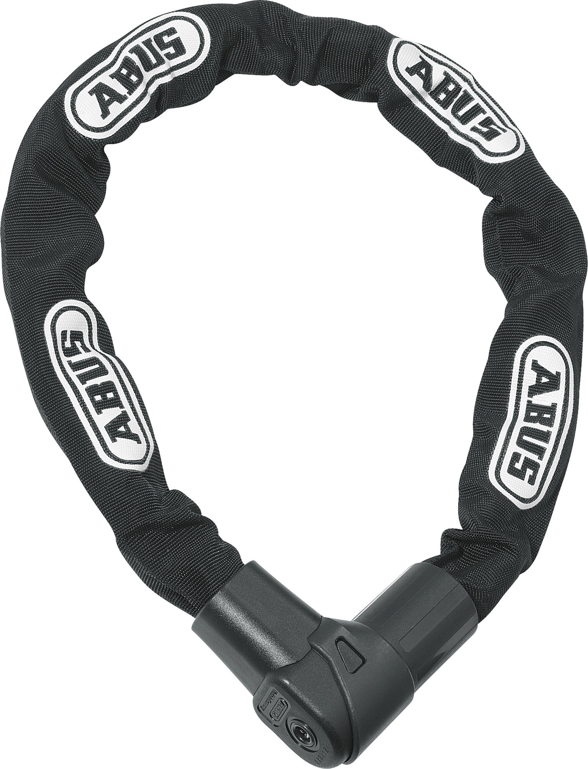 Abus Chain Lock City Chain 1010 110 - 9 mm sort - 110 cm
