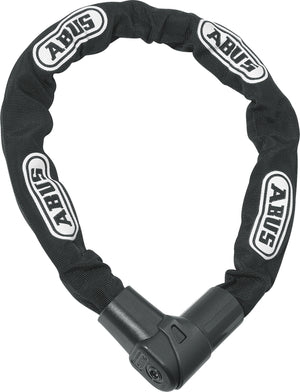 Abus Chain Lock City Chain 1010 110 - 9 mm sort - 110 cm