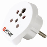 Skross Skross Skr1500217E Adattatore da viaggio India Israel Danimarca in Europa