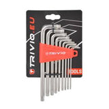 Trivio - fietsgereedschap torx sleutelset t10 15 20 25 27 30 40 45 50