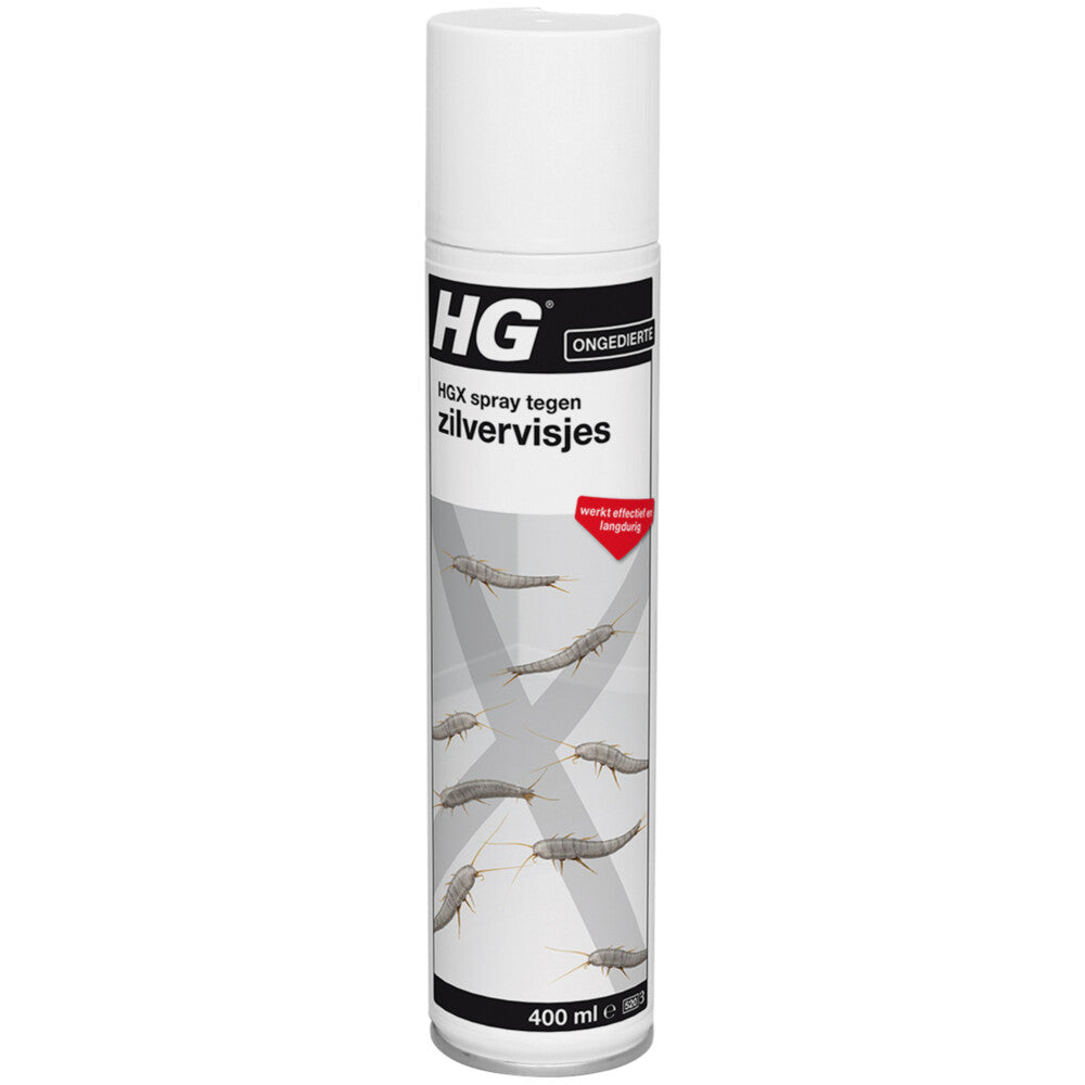 Hg hg spray mot sølvfisk