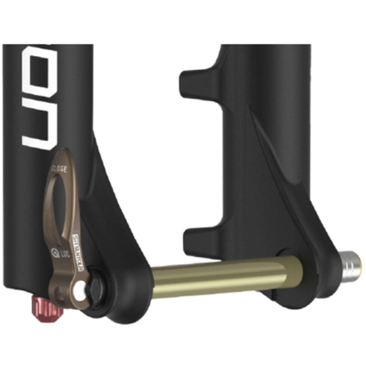 Srsuntour bun staftas q-loc 15 100mm 15qlc2 titanium fka069-15