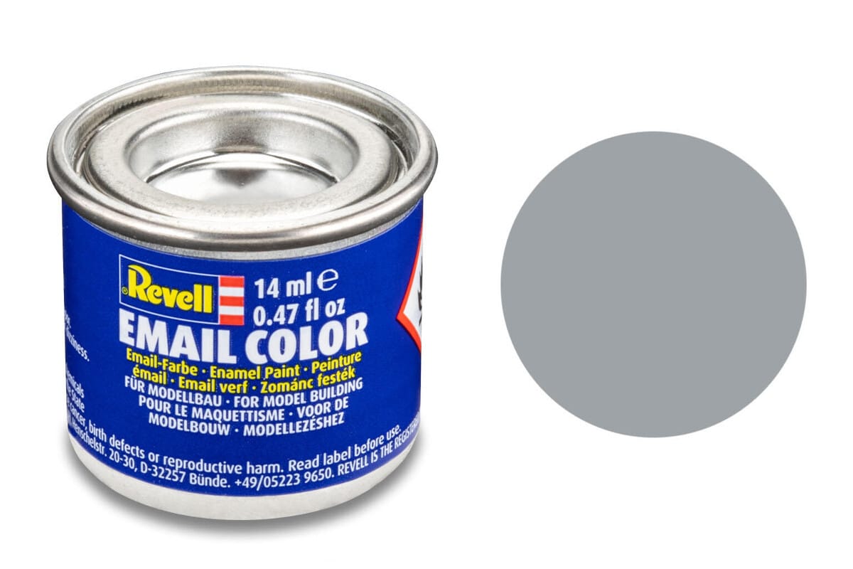 Revell Paint för modellbyggnad nummer 76 ljusgrå matta