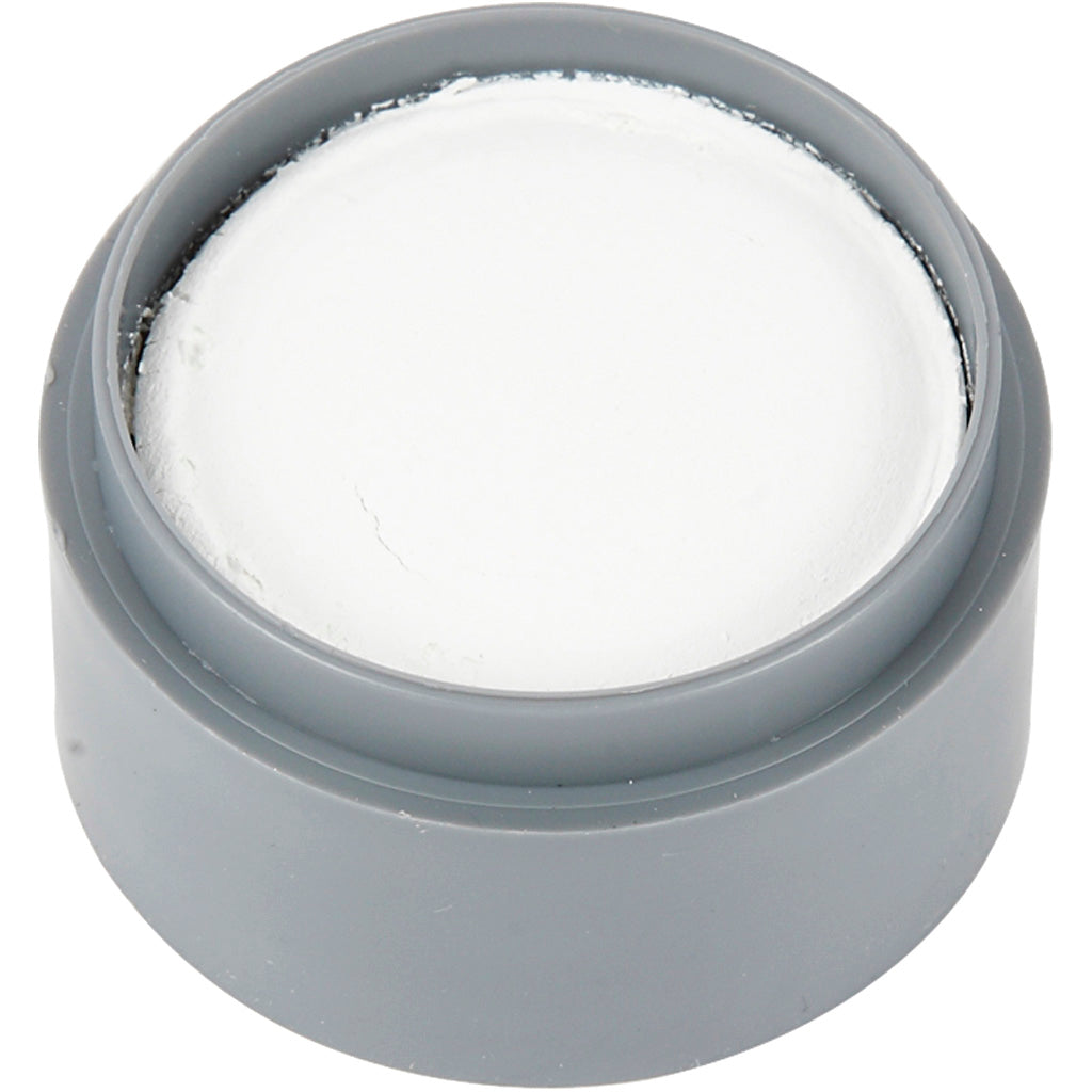 Grimas schmink, wit, 15 ml 1 doosje