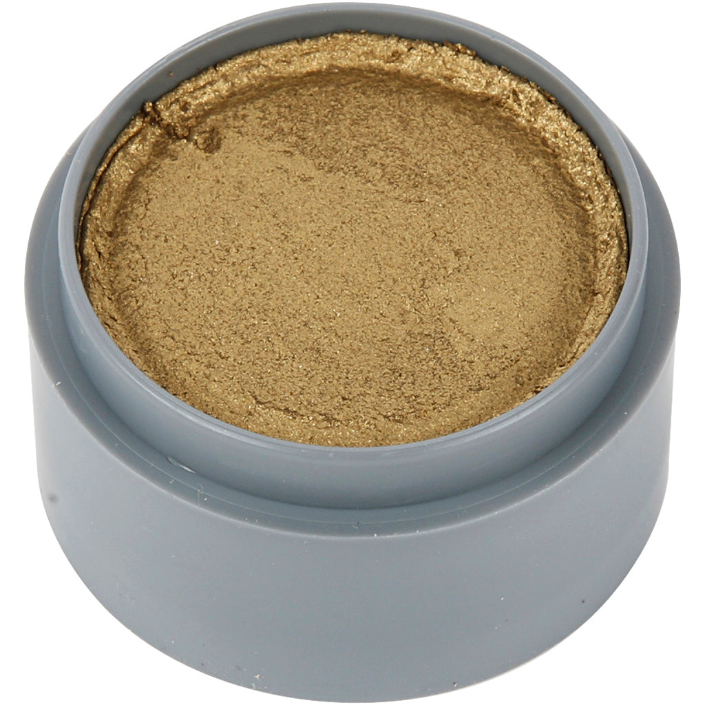 Grimas schmink, goud, 15 ml 1 doosje