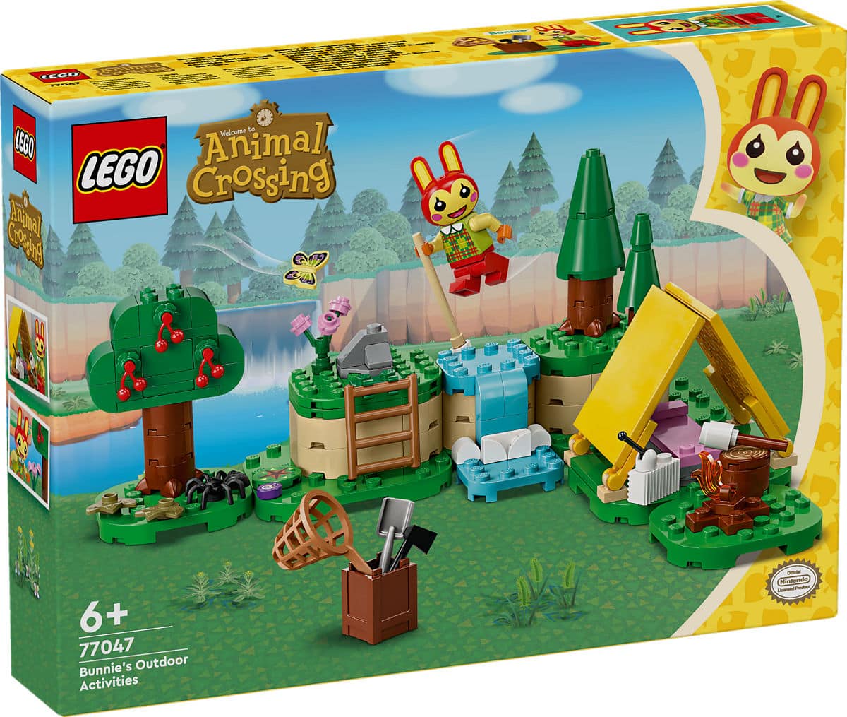 Lego Animal Crossing 77047 Campeggio con Bunnie