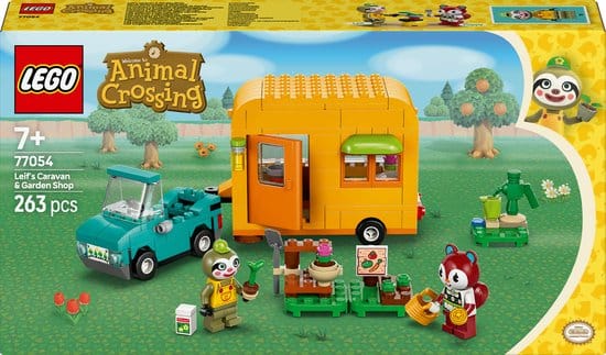 Lego dyrepassage 77054 leifs campingvogn og havebutik