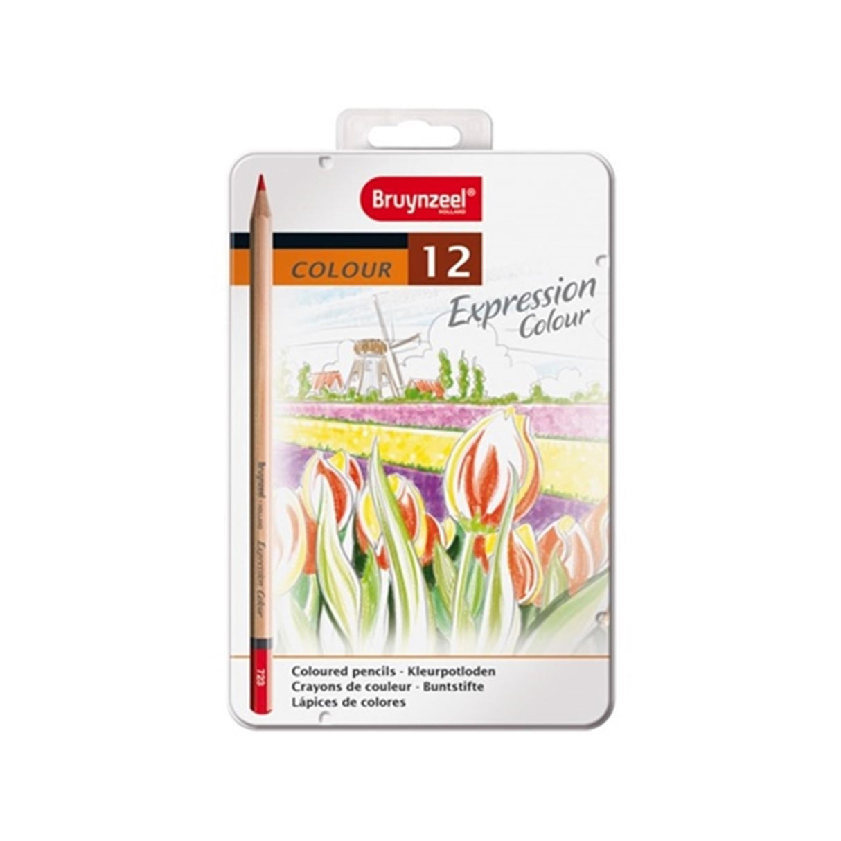 Crayons de couleur Bruynzeel 12pcs expression