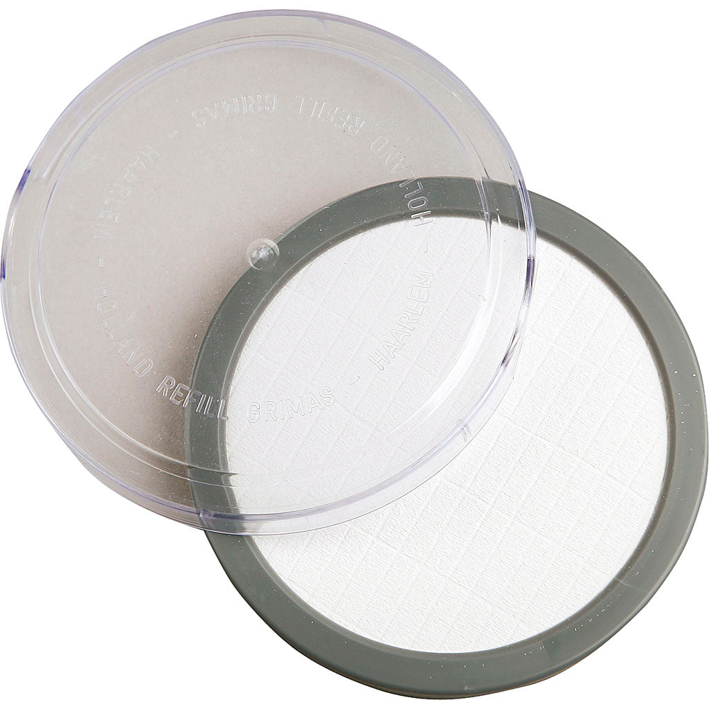 Grimas cake schmink, wit, 35 gr 1 doos