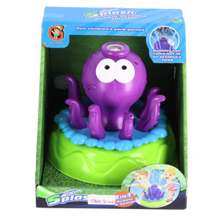 Pulpo de pulverizador de agua con Bubble Blow Deluxe