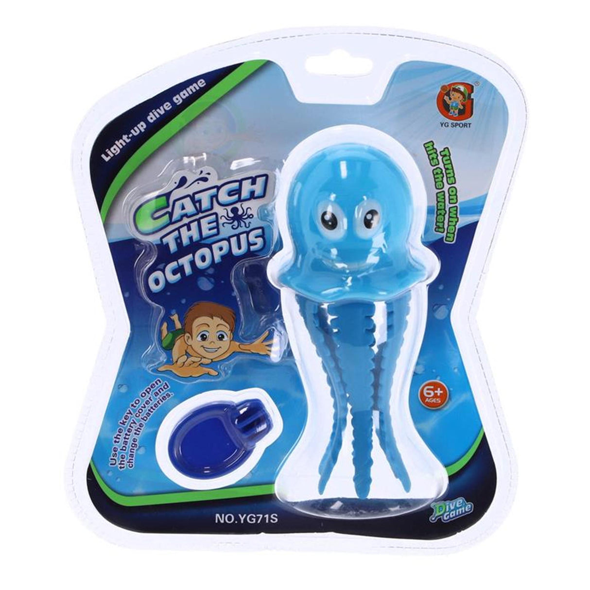 Pulto de buceo con luz