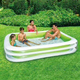 Summer Waves Swimming pool Deluxe 2-Rings 262 x 175 x 46 cm