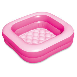 Summer waves baby pool pink 86x86x25 cm | 4 pieces