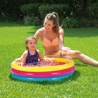 Summer waves swimming pool 3-ring 86 x 25 cm | 8 pieces
