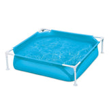 Summerwellen schwammen Pool kleng Frame 122 x 122 x 30 cm blo