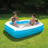 Summer Waves Swimming pool 2-Rings Transparent 200 x 150 x 51 cm